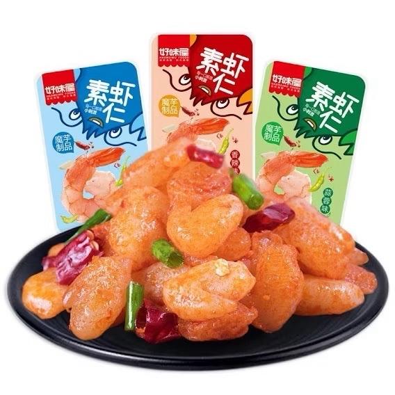  Combo 5 Gói 20gr Tôm Hùm Đất Chay Cay Tẩm Vị Ăn Liền Tứ Xuyên 