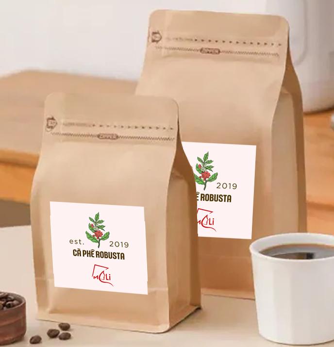 Mẫu thử CÀ PHÊ ROBUSTA RANG MỘC 25g - Đậm Vị - Hậu Ngọt - Không Chua