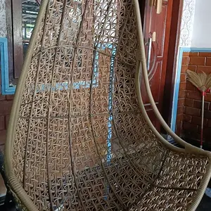 Keranjang Inul Ayunan Gantung Rotan Sintetis ( Tanpa Tiang Besi Hanya Keranjang Saja )