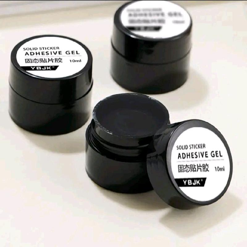 Combo 3 hũ gel khô 10g để gắn nail bằng máy hơ siêu chắc, gel định hình nail, gel đa năng dán móng úp, keo gắn móng tay giả