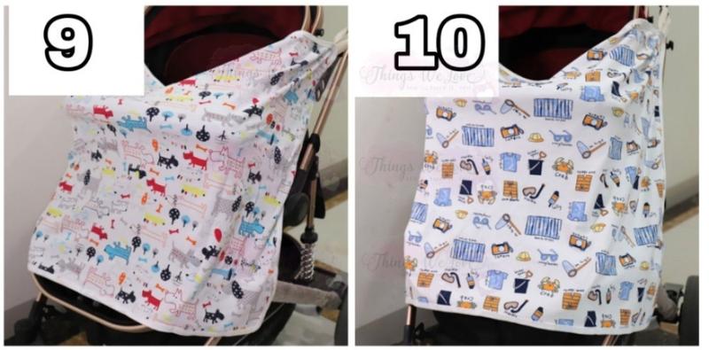 Product Introduction of [SG SELLER] Nursing Shawl (Type D) Breastfeeding Cover Stroller Car Seat Cot Comfortable Breathable Light Weight 3