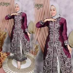 Set Jom Jom - Set kebaya Full Bordir - Set kebaya JomJom  Setelan Pesta Mewah