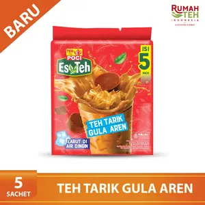 [Promo] Instant Powder Es Teh Poci Gula Aren 1 pack (isi 5 sachet)
