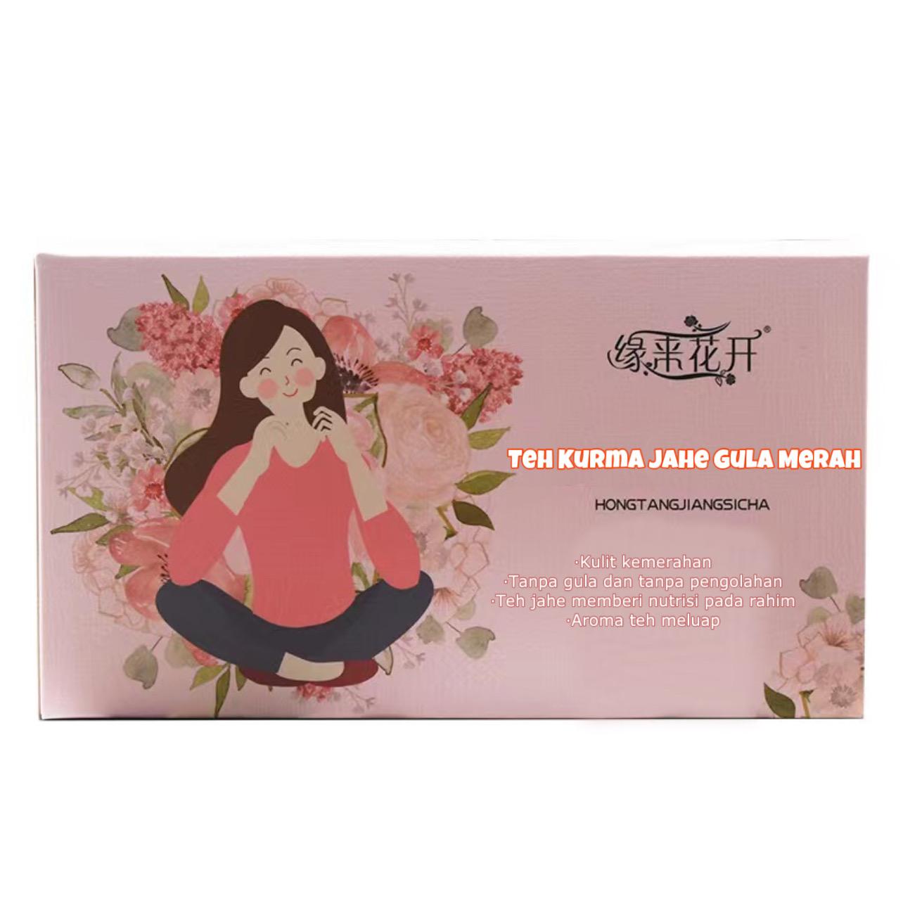 teh jahe gula merah, tante, cewe, teh jujube jahe gula merah, penyejuk gula, kurang tenaga dan darah, kurang haid