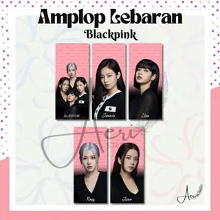 Amplop Lebaran Panjang [K-Pop] BLACKPINK Edition