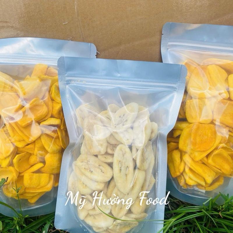   01 Combo 3 túi. 600g 2 Túi Mít Thái B.1 Chuối Sấy giòn nguyên miếng.  tặng  thêm 1 gói quà  snack ăn vặt 