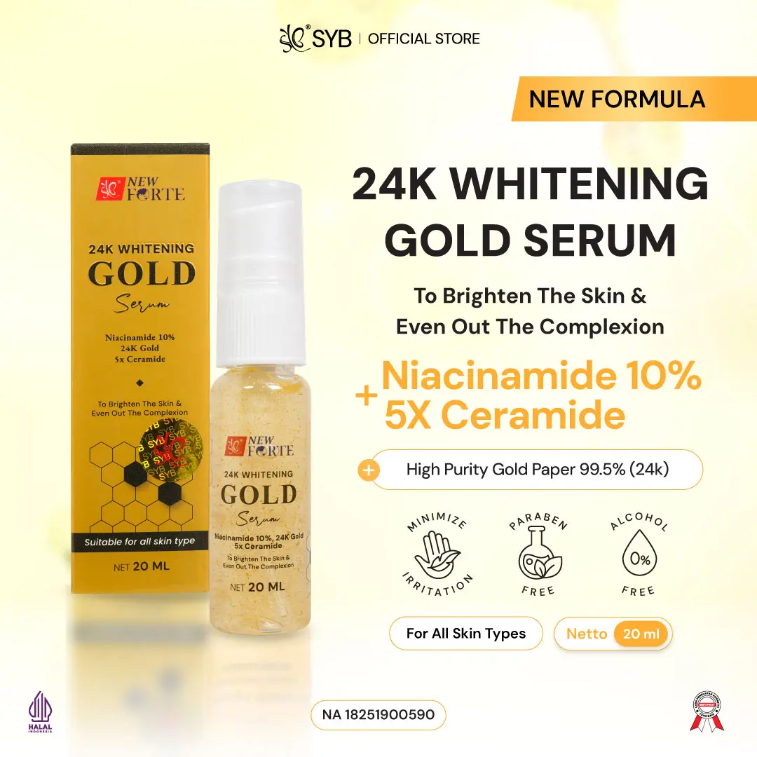 1PC - 24K WHITENING GOLD SERUM