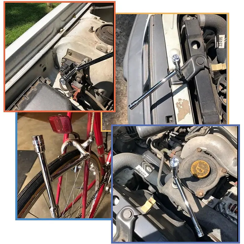 Kunci Sok T Ukuran 8 x 10 x 12 Kunci Sok T Putih Cocok Untuk Sepeda Motor Dan Mobil 5