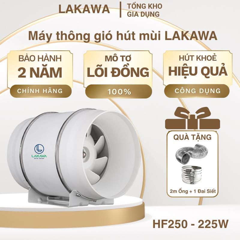 Máy thông gió hút mùi chính hãng Nefa HF250 công suất lớn 235W, phù hợp không…