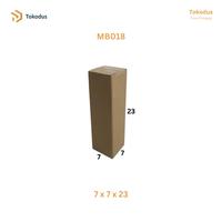 Gambar (ISI 100) Kardus Packing/Storage/Penyimpanan Box 7x7x23 cm Polos Kraft 125 Medium 125 Cocok untuk Packing Barang dari Tokodus TKI Kab. Bandung 1 Tokopedia