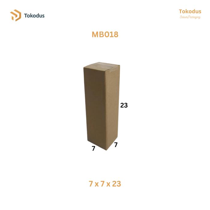 Gambar (ISI 100) Kardus Packing/Storage/Penyimpanan Box 7x7x23 cm Polos Kraft 125 Medium 125 Cocok untuk Packing Barang dari Tokodus TKI Kab. Bandung Tokopedia