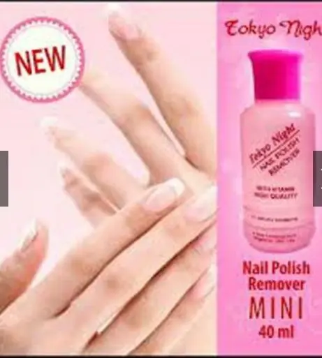 SUSY - TOKYO NIGHT NAIL POLISH REMOVER MINI 40ML - PEMBERSIH KUTEK TOKYO