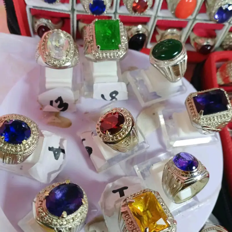 (1pcs) batu cincin siap pakaii cocok banget di pakai sehari hari 0