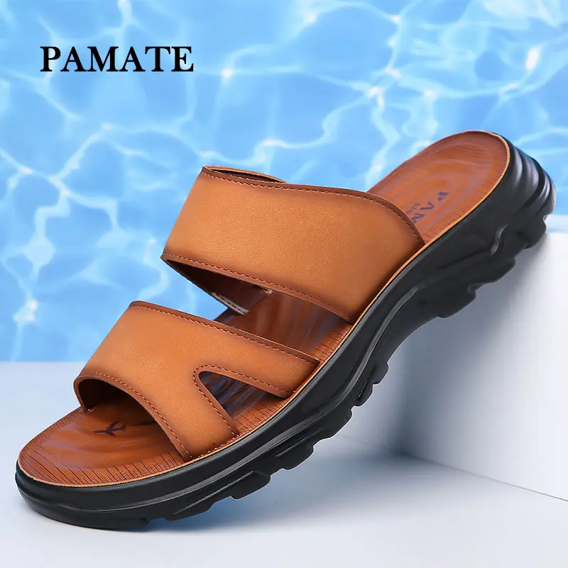 8233 - PAMATE Fashion Sandal Pantai Berjalan Sandal Kasual Sandal Pria Sendal 0