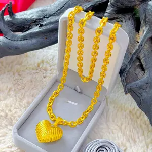 kalung rantai medan love, 45cm(bangkok)