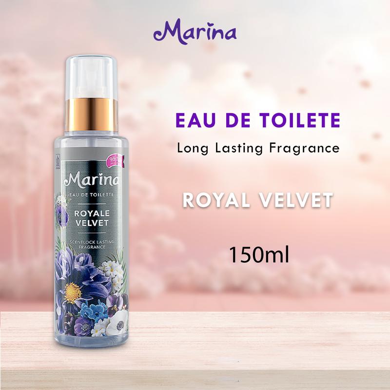Marina Eau De Toilette Sweet Romance Fresh Sparkle Glam Perfection White Diamond Peach Royale Velvet