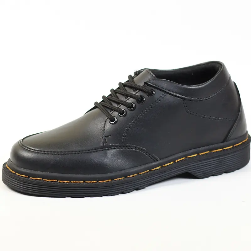 Sepatu Boot Docmart Gladio Marcos Pria Pantofel Hitam - Sepatu Slop Gladio Original Model Daren Karet Shoes 3