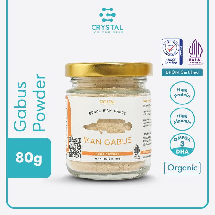 Gambar Gabus Powder 80gr - Crystal Of The Sea / Kaldu Masakan MPASI - -, - dari Crystal of the Sea_NEW Kota Administrasi Jakarta Pusat Tokopedia