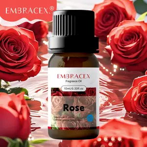 10ml Rose Essential Oils Massage Oil Aromatherapy Essential Oil 100% Pure Natural For Diffuser, Skin Care Gifts