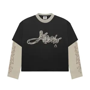 Boxy Longsleeve Double Layer Mouché - Porsche