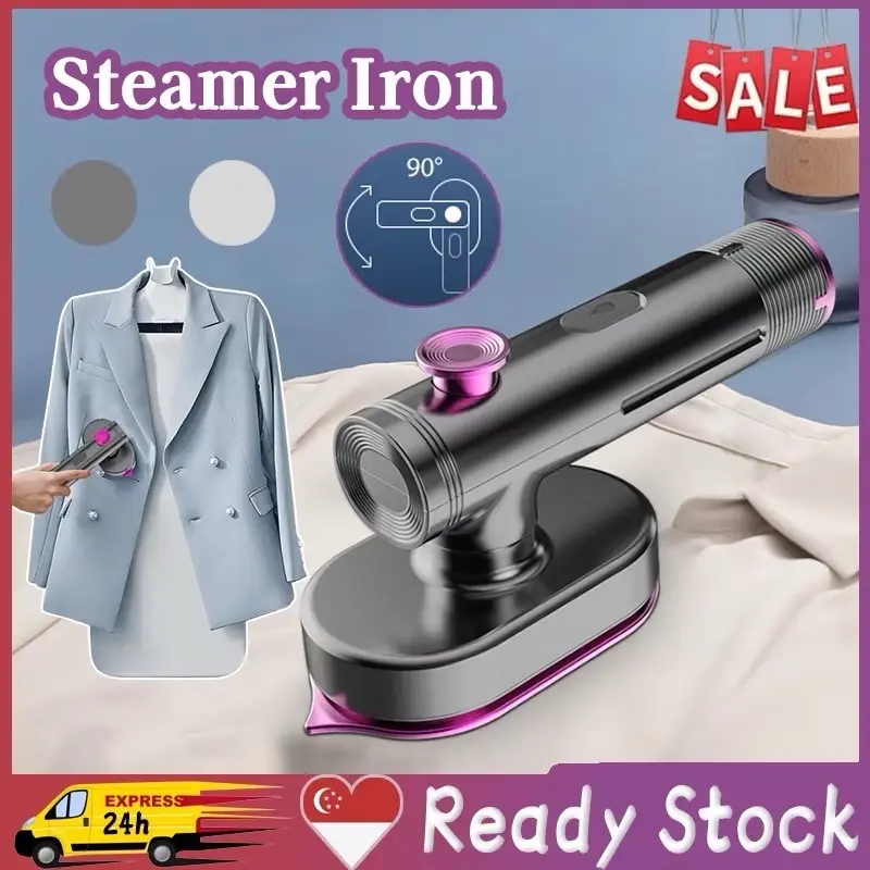 [SNUGSG SIGNATURE] PORTABLE HAND HELD STEAMER IRON ROTATABLE IRON MACHINE