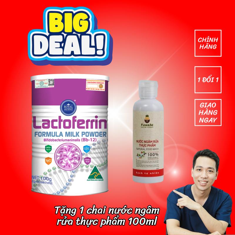 [Live Daily] Royal Ausnz Lactoferrin BB12 sữa công thức bổ sung Lactoferrin, lợi khuẩn cho trẻ em Milk Cho Bé