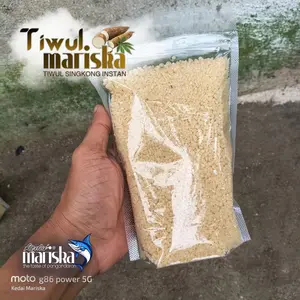 Nasi Tiwul Oyek Singkong Kering Singkong Asli Kemasan | Tiwul Instan Kualitas Super Pulen Rendah Gula