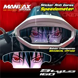 Stiker Speedometer Honda STYLO  - Stiker pelindung spidometer Honda STYLO  - Speedometer Transparant Anime Naruto Honda STYLO - SPD-STY