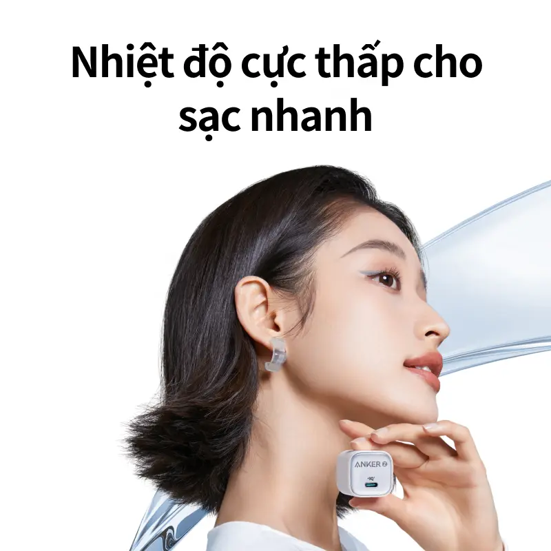 Củ Sạc Nhanh Anker Zolo GaN 20W/30W | 1Cổng USB-C | Chân Gập Nhỏ Gọn | Công Nghệ PowerIQ 3.0 | Sạc Nhiệt Độ Thấp - A26999/8 | BigBuy360 - bigbuy360.vn