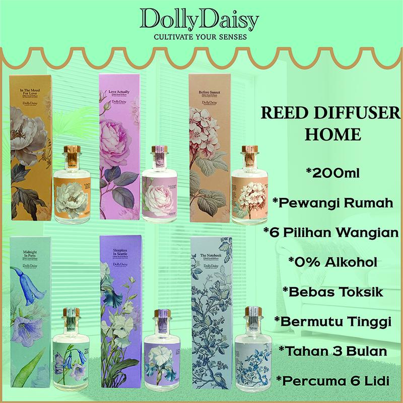 Dolly Daisy Pewangi Rumah Reed Diffuser 200ml | Pewangi Rumah - TikTok ...