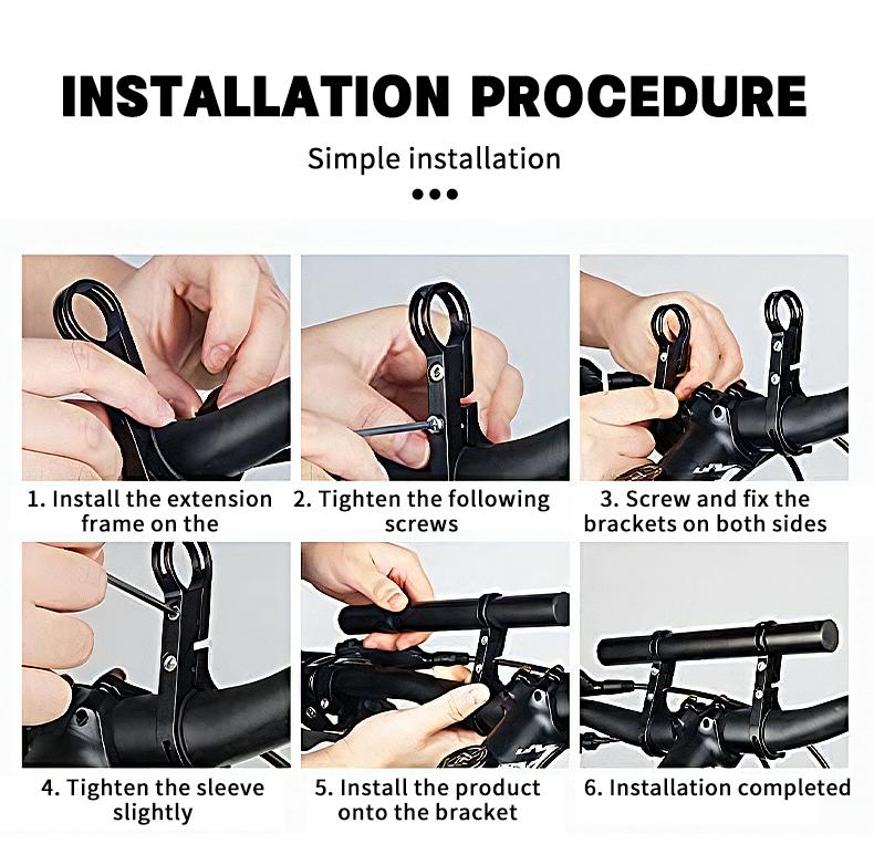Product Introduction of X-TIGER bicycle handlebar extension accessories bracket bicycle handlebar rack bracket extender bracket bicycle mountain bike 25