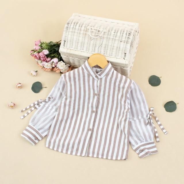 Product Introduction of 3-12 TAHUN KEMEJA ANAK OVERSIZE ORGANZA KEMEJA ANAK MOTIF SALUR Fashion 8