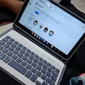 Keyboard Case for Samsung Tab A11 A9 8.7" A11+ A9+ S10Lite S10FE S9FE Magnetic Tablet Case Samsung Galaxy Tab S6LITE S9 A9Plus S10FE with Keyboard Mouse Set