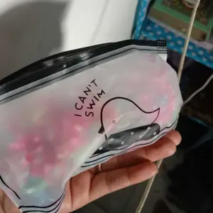 550PCS Karet Rambut Elastis / karet rambut jepang with Pouch Warna Warni / karet rambut