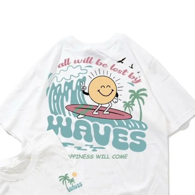 Kaos Distro Pria Wanita Dewasa Terlaris / Tshirt  Oblong Atasan Cowok / Katun Combed / Baju Oversize Sablon 2