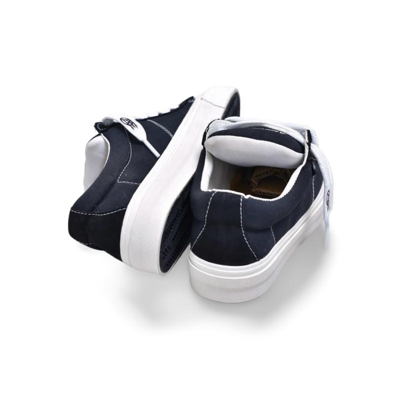 Sepatu Anxytown Dumbz Puffy - Black White 4