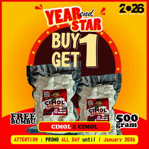 CIMOL BASRENG PROMO TAHUN BARU BELI 1 DAPAT 1 Tawaran Spesial Harga Hemat 500 gram