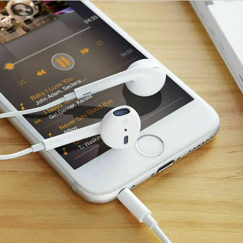 Tai Nghe Apple, Tai Nghe Nhét Tai, Có Mic, Cho iPhone 6s, 6 Plus, 5s, iPad, iPod 7