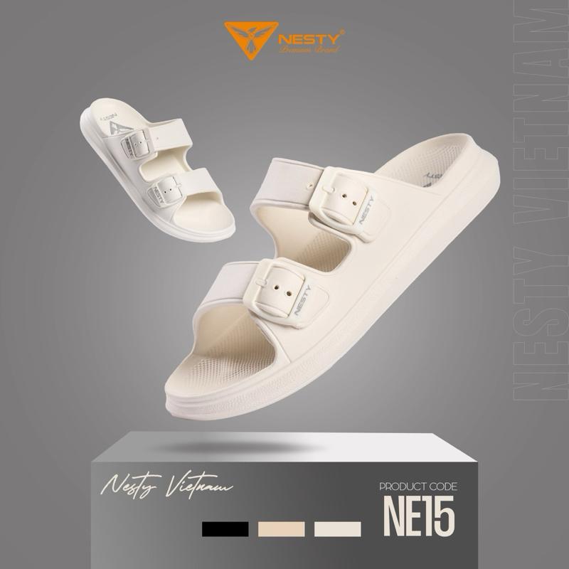 [NE15] DÉP HAI QUAI NGANG NESTY UNISEX CÓ KHÓA CÀI CHỐNG TRƯỢT