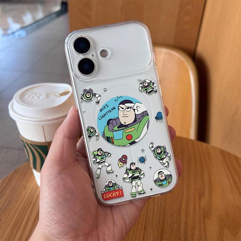 Ốp Lưng iPhone Trong Từ Tính Chibi Đáng Yêu TDCase M539