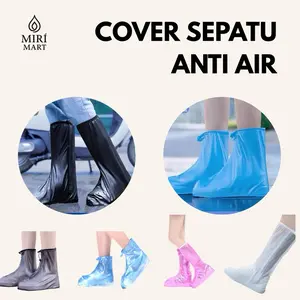 Sarung Sepatu Anti Air – Pelindung Sepatu dari Hujan & Lumpur | Waterproof Shoes Cover Karet