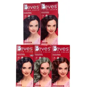 Feves Color Cream All Variant 100ml - Pewarna Rambut