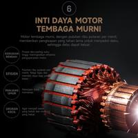 Gambar 【COD】Deerma DX115C 15kPa Portable Handheld 2in1 Silent Vacuum Cleaner Home Penyedot Debu Mesin Membersihkan Vacum Listrik Kabel - Hitam dari DEERMA INDONESIA Kab. Tangerang 4 Tokopedia
