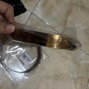 Vinnatsu-1CM/1.5CM/2CM/2.5CM/3CM/5CM*12M Wall Sticker Panjang List Plat Strip Mirror Sticker List Plat Strip Mirror Sticker Pembatas Nat Keramik/Stiker Dekorasi Lantai Keramik