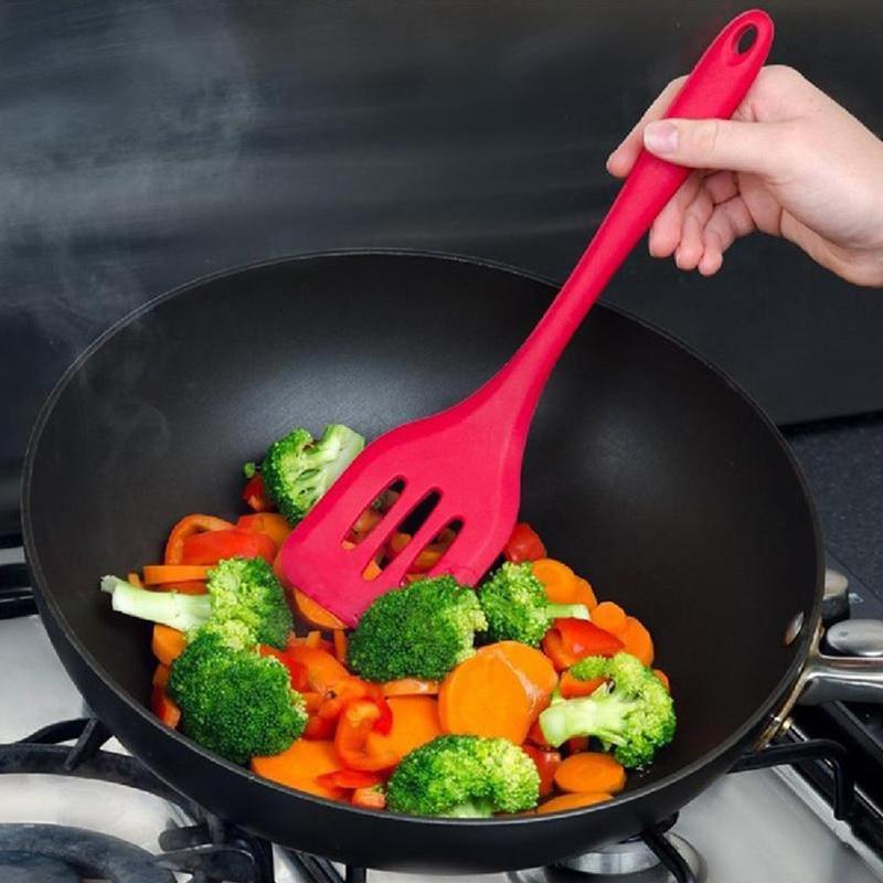 Product Introduction of 【Ready Stock】Silicone Non Stick Heat Resistant Spatula Stir Tool Shovel Cooking Pan Kitchen 25