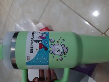 Product Review of Goto [COD] K-Joy X BT21 Tumbler Tahan Dingin Panas Botol Tempat Minum Aesthetic 1.2L from D**n K** 1