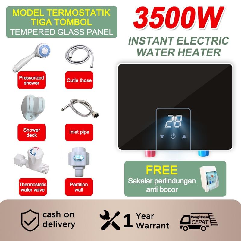 Product Introduction of Water heater / pemanas air listrik hemat energi untuk kamar mandi anda / pemanas air listrik instan-nikmati air hangat 23