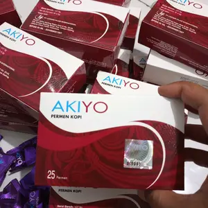 Permen akiyo 1 Box isi 25 permen super ori garansi resmi berkualitas
