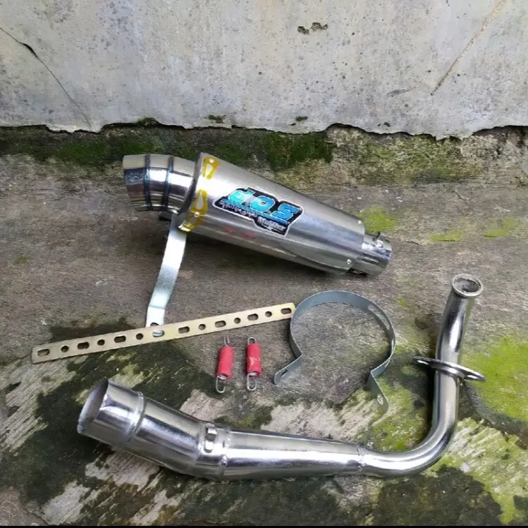 Knalpot Racing Dos Motor Beat Fi, Mio J, Scoopy, Vario, Fino, Xeon, x tide, x gear  Mesin Motorcycle 3