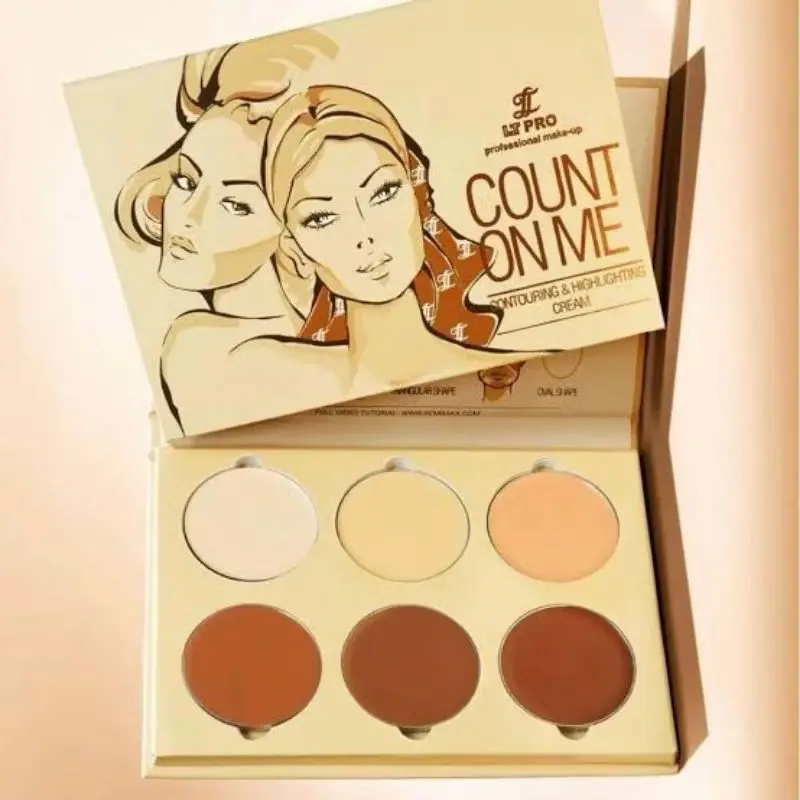 ￼LT PRO Count On Me - Contouring & Highlighting Cream Highlighter Bronzer Wajah